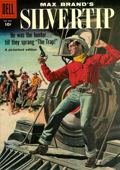 Cover for Four Color (Dell, 1942 series) #898 - Max Brand's Silvertip