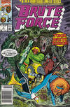 Cover for Brute Force (Marvel, 1990 series) #3 [Newsstand]