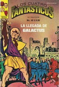 Cover Thumbnail for Los Cuatro Fantásticos (Novedades, 1980 series) #46