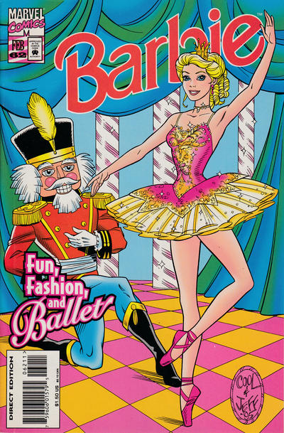 Cover for Barbie (Marvel, 1991 series) #62 [Direct Edition]