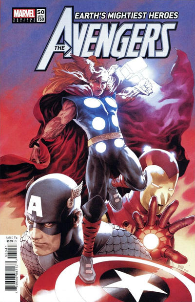 Cover for Avengers (Marvel, 2018 series) #50 (750) [Steve McNiven Variant]