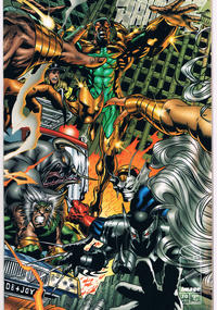 Cover for Brigade (Image, 1993 series) #20 [Puzzle Cover]