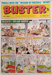 Cover Thumbnail for Buster (IPC, 1960 series) #16 August 1969 [482]