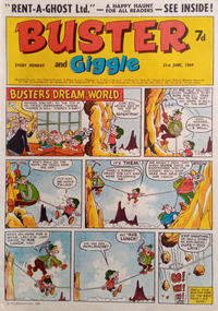 Cover Thumbnail for Buster (IPC, 1960 series) #21 June 1969 [474]