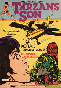 Cover Thumbnail for Tarzans søn (Winthers Forlag, 1979 series) #4