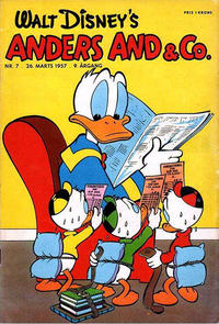 Cover Thumbnail for Anders And & Co. (Egmont, 1949 series) #7/1957