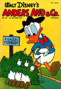 Cover Thumbnail for Anders And & Co. (Egmont, 1949 series) #22/1957
