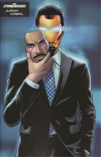 Cover for Iron Man (Marvel, 2020 series) #19 (644) [Juann Cabal 'Stormbreakers']
