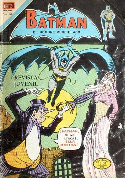 Cover for Batman (Editorial Novaro, 1954 series) #833 [Española]