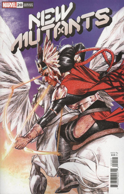 Cover for New Mutants (Marvel, 2020 series) #20 [Davi Go Cover]