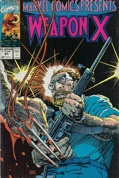 Cover for Marvel Comics Presents (Marvel, 1988 series) #81 [Newsstand]
