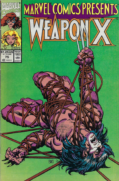 Cover for Marvel Comics Presents (Marvel, 1988 series) #75 [Newsstand]