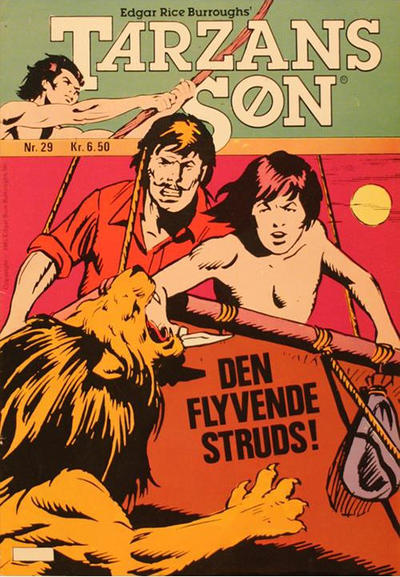 Cover for Tarzans søn (Winthers Forlag, 1979 series) #29
