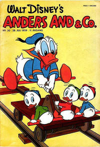 Cover Thumbnail for Anders And & Co. (Egmont, 1949 series) #30/1959