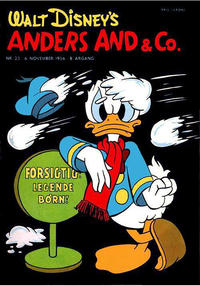 Cover Thumbnail for Anders And & Co. (Egmont, 1949 series) #23/1956