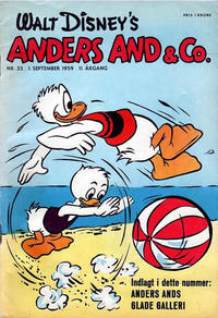 Cover Thumbnail for Anders And & Co. (Egmont, 1949 series) #35/1959