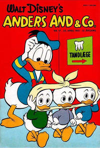 Cover Thumbnail for Anders And & Co. (Egmont, 1949 series) #17/1961