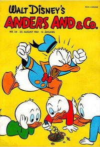 Cover Thumbnail for Anders And & Co. (Egmont, 1949 series) #34/1961