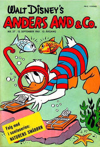 Cover Thumbnail for Anders And & Co. (Egmont, 1949 series) #37/1961