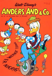 Cover Thumbnail for Anders And & Co. (Egmont, 1949 series) #39/1962