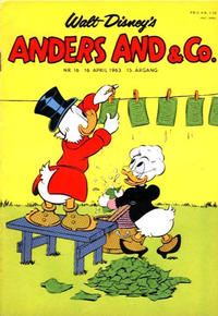 Cover Thumbnail for Anders And & Co. (Egmont, 1949 series) #16/1963