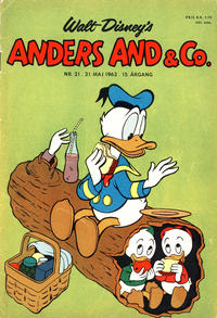 Cover Thumbnail for Anders And & Co. (Egmont, 1949 series) #21/1963