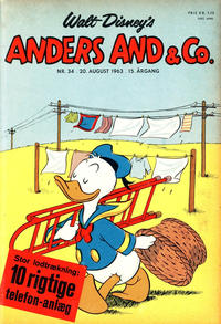 Cover Thumbnail for Anders And & Co. (Egmont, 1949 series) #34/1963