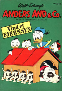 Cover Thumbnail for Anders And & Co. (Egmont, 1949 series) #37/1965