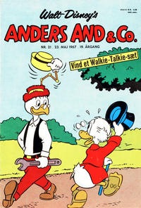 Cover Thumbnail for Anders And & Co. (Egmont, 1949 series) #21/1967