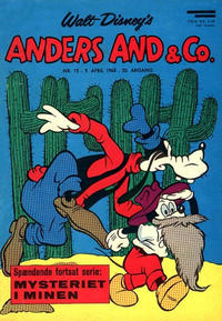 Cover Thumbnail for Anders And & Co. (Egmont, 1949 series) #15/1968