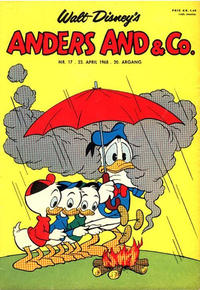 Cover Thumbnail for Anders And & Co. (Egmont, 1949 series) #17/1968