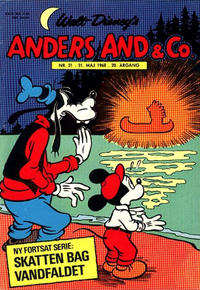 Cover Thumbnail for Anders And & Co. (Egmont, 1949 series) #21/1968