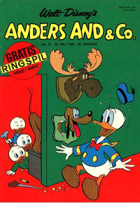 Cover Thumbnail for Anders And & Co. (Egmont, 1949 series) #22/1968
