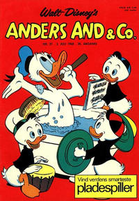 Cover Thumbnail for Anders And & Co. (Egmont, 1949 series) #27/1968