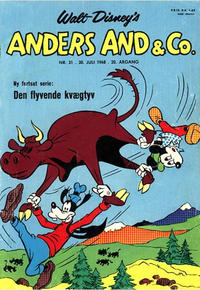Cover Thumbnail for Anders And & Co. (Egmont, 1949 series) #31/1968