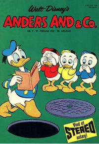 Cover Thumbnail for Anders And & Co. (Egmont, 1949 series) #9/1968