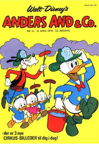 Cover Thumbnail for Anders And & Co. (Egmont, 1949 series) #15/1970