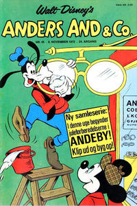 Cover Thumbnail for Anders And & Co. (Egmont, 1949 series) #45/1972