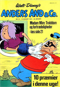 Cover Thumbnail for Anders And & Co. (Egmont, 1949 series) #33/1973