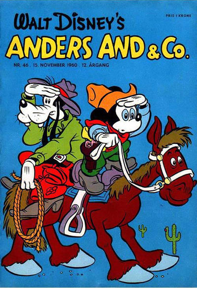 Cover for Anders And & Co. (Egmont, 1949 series) #46/1960