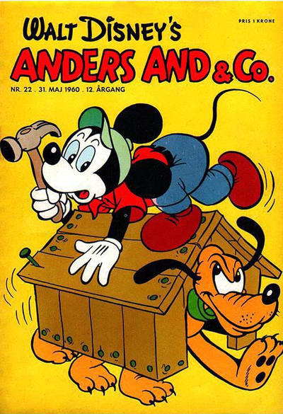 Cover for Anders And & Co. (Egmont, 1949 series) #22/1960