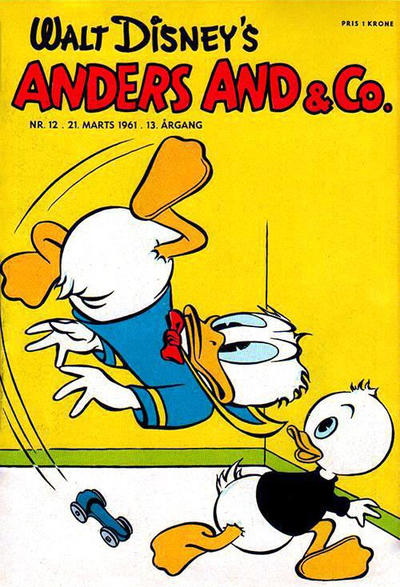 Cover for Anders And & Co. (Egmont, 1949 series) #12/1961