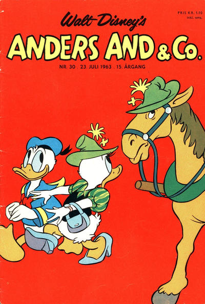 Cover for Anders And & Co. (Egmont, 1949 series) #30/1963