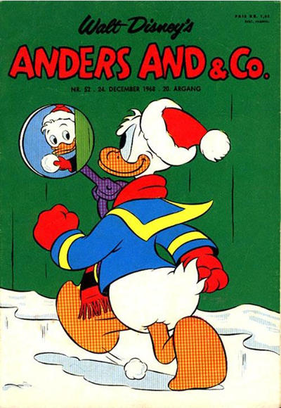 Cover for Anders And & Co. (Egmont, 1949 series) #52/1968