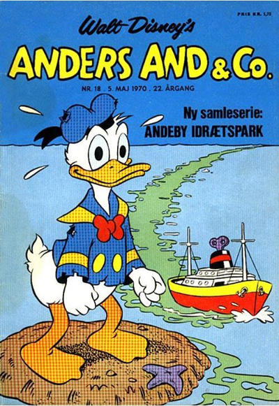 Cover for Anders And & Co. (Egmont, 1949 series) #18/1970
