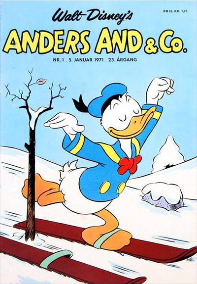 Cover for Anders And & Co. (Egmont, 1949 series) #1/1971