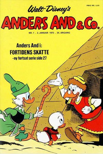 Cover for Anders And & Co. (Egmont, 1949 series) #1/1973