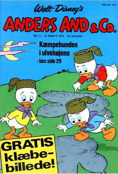 Cover for Anders And & Co. (Egmont, 1949 series) #11/1973