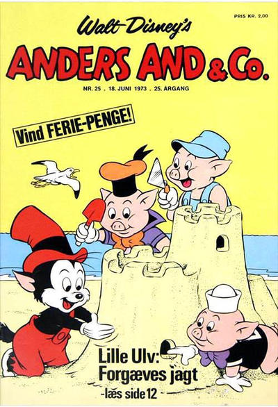 Cover for Anders And & Co. (Egmont, 1949 series) #25/1973
