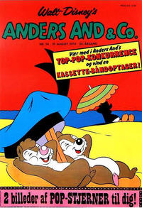 Cover Thumbnail for Anders And & Co. (Egmont, 1949 series) #34/1974